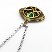 Load image into Gallery viewer, Marvel Avengers Dr.Strange Infinity Time Stones Necklace Keychain Figure