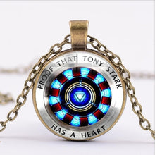 Load image into Gallery viewer, The Avengers Iron Man ARC REACTOR Necklace